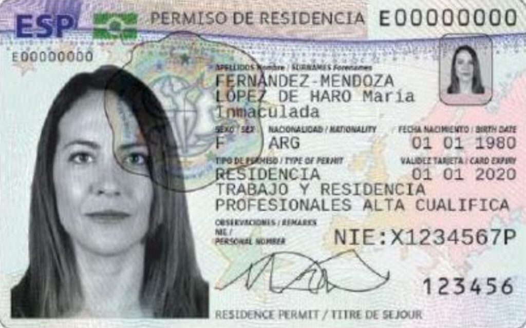 NIE Spain